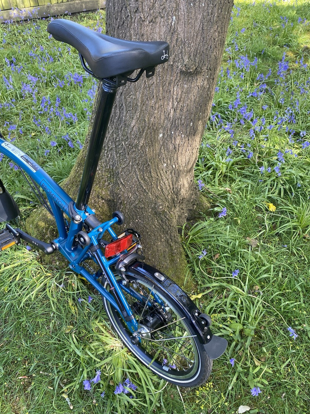 Brompton C-Line 6-Speed in Ocean Blue (Discontinued) - Mid bar - April 2026 -New
