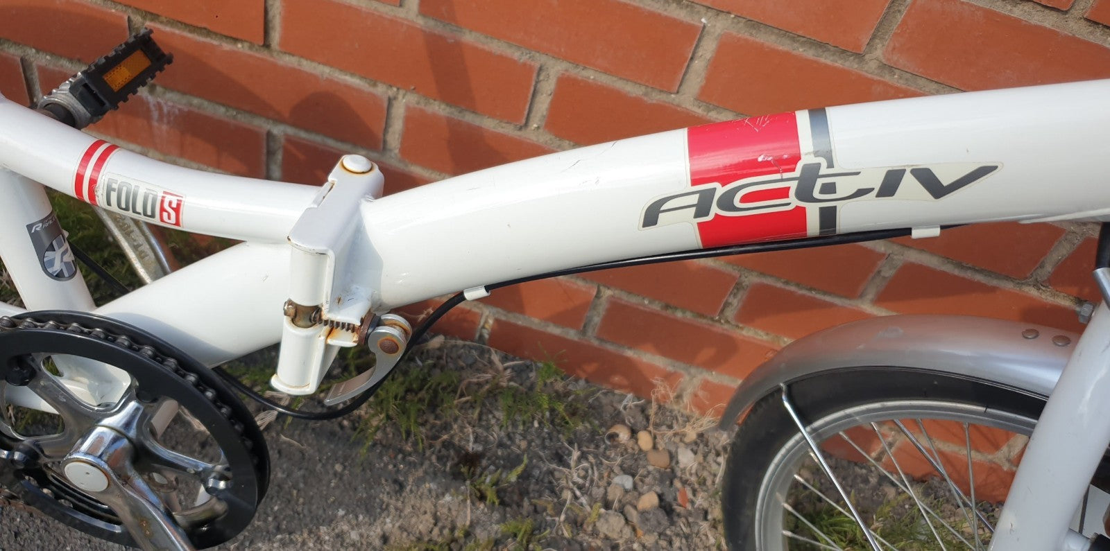 Raleigh Activ Fold‑S 20” Folding Bike – Fully Serviced, Ready to Ride – White