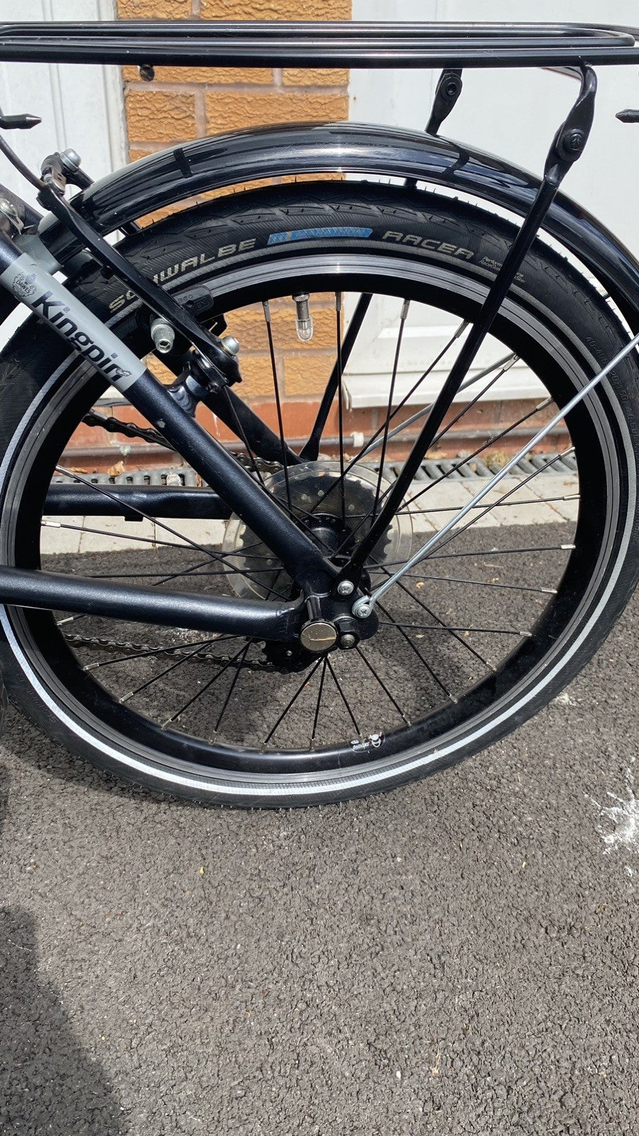 Unisex Dawes Kingpin 6061 Folding Bike Dark Grey