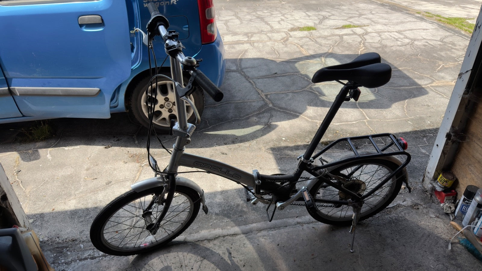 Folding Bike Apollo Transit 20”wheels Aluminium Frame 6 Gears Revoshift.