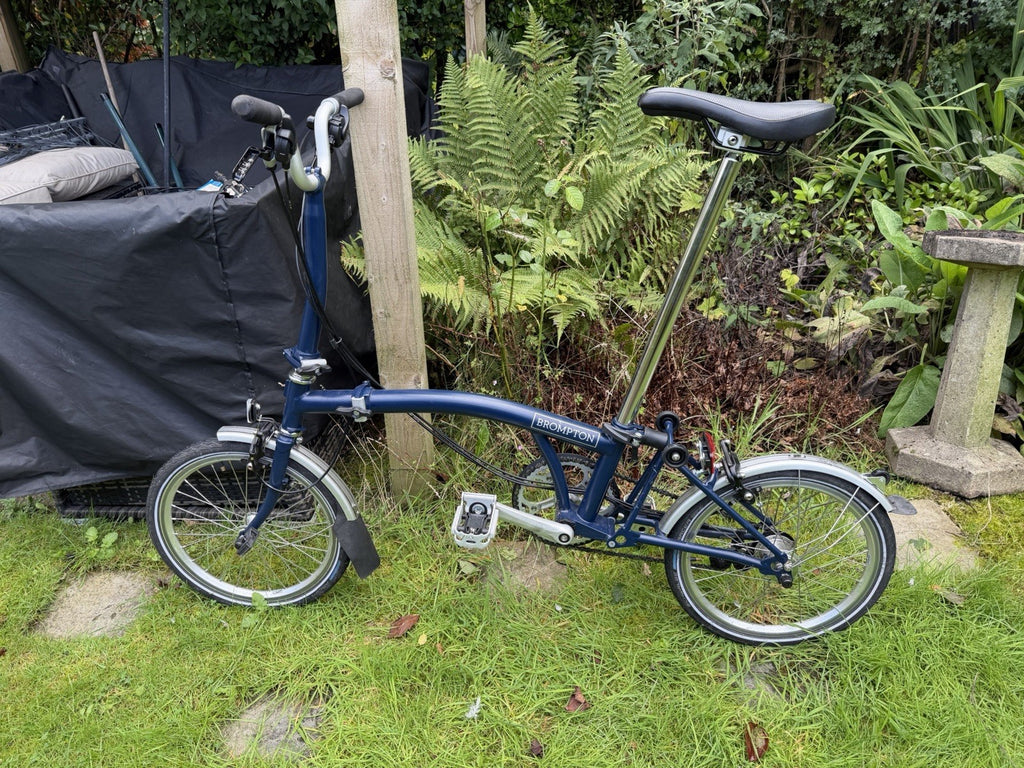 Brompton M6L Folding Bike Barely Used.