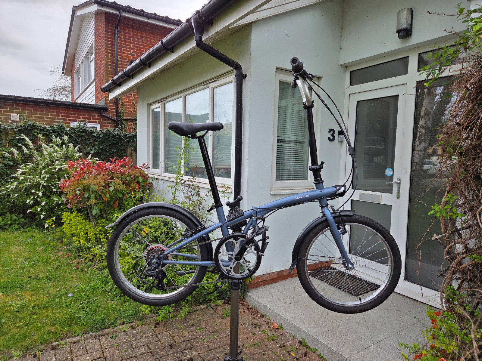Folding Bike Oxylane Tilt 120 | Compact Commuter Bicycle | Cambridge