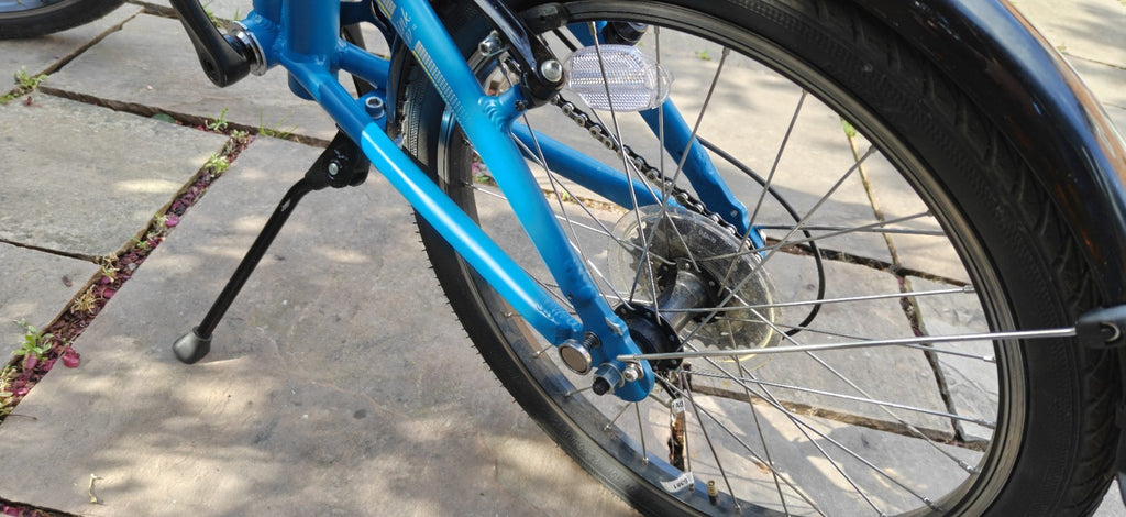 Tern Link B7 Folding Bicycle 20" - Blue - Good Condition