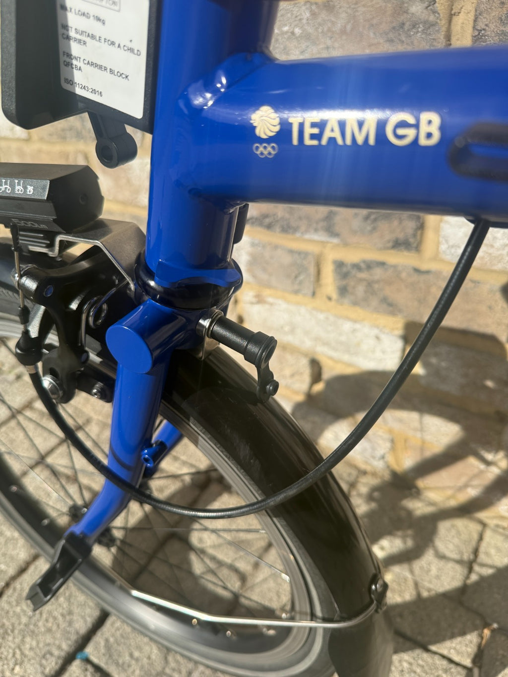 Brompton Team GB P Line - Limited Edition Paris Olympics 2024 - WORLD DELIVERY
