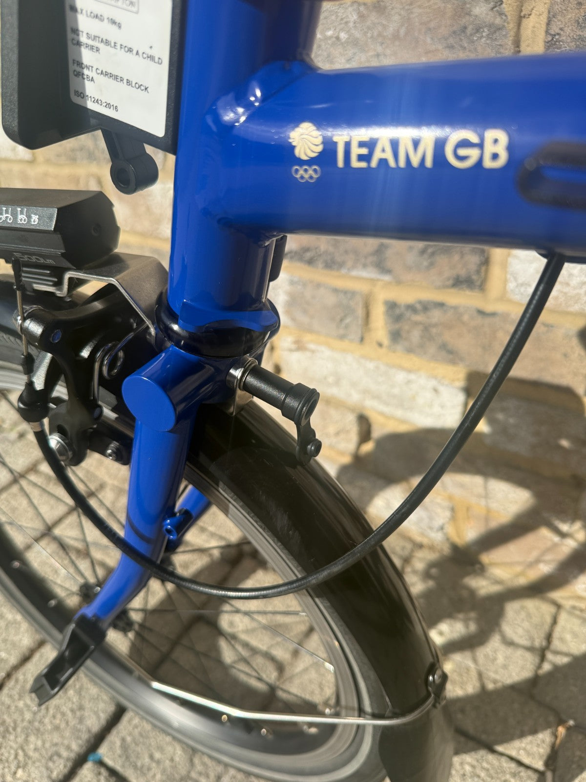 Brompton Team GB P Line - Limited Edition Paris Olympics 2024 - WORLD DELIVERY