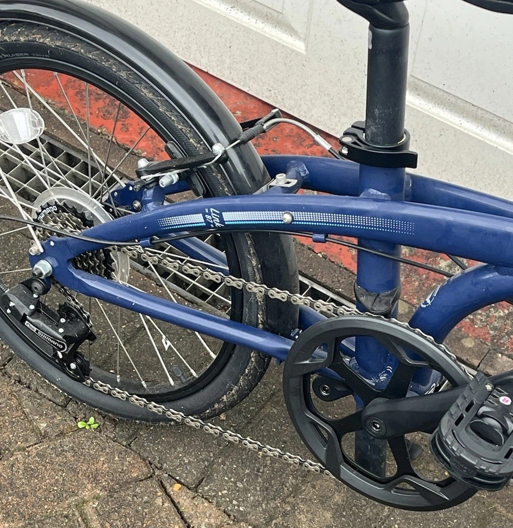 Tern Link B7 Folding Bike, Midnight Blue