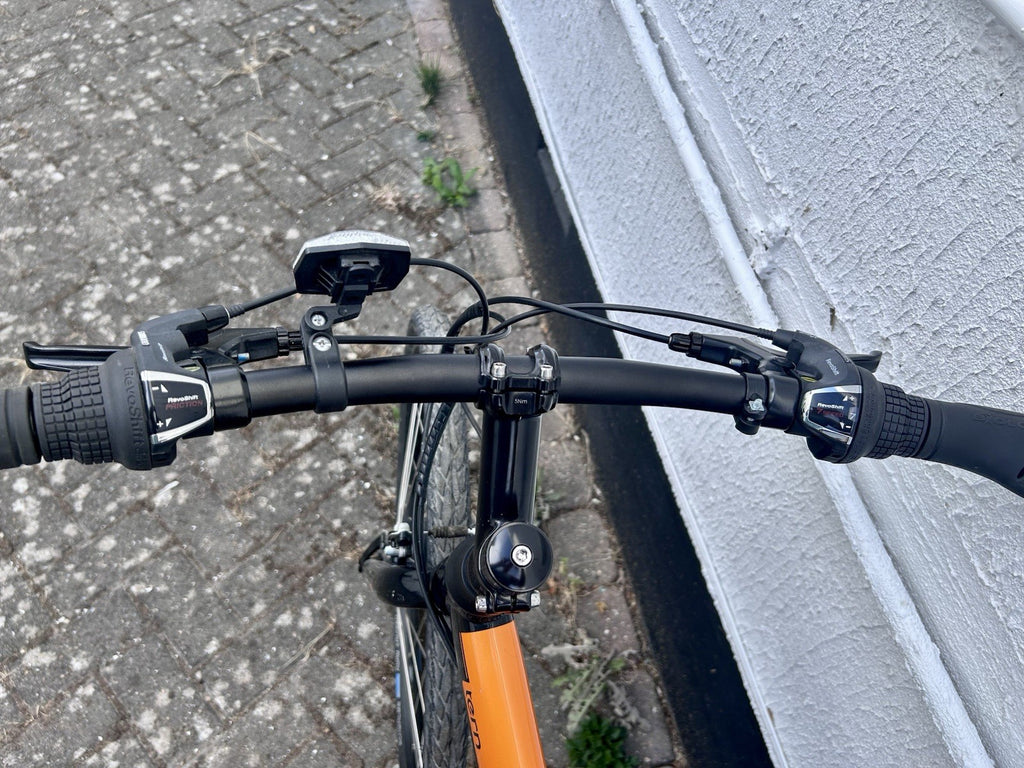 Tern Joe C21 15 26in Folding Bike w/ Mudguards, Black/Orange