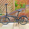 Dahon Vitesse D8 Folding Commuter Bike, Obsidian black - Pro-Serviced V.G.C