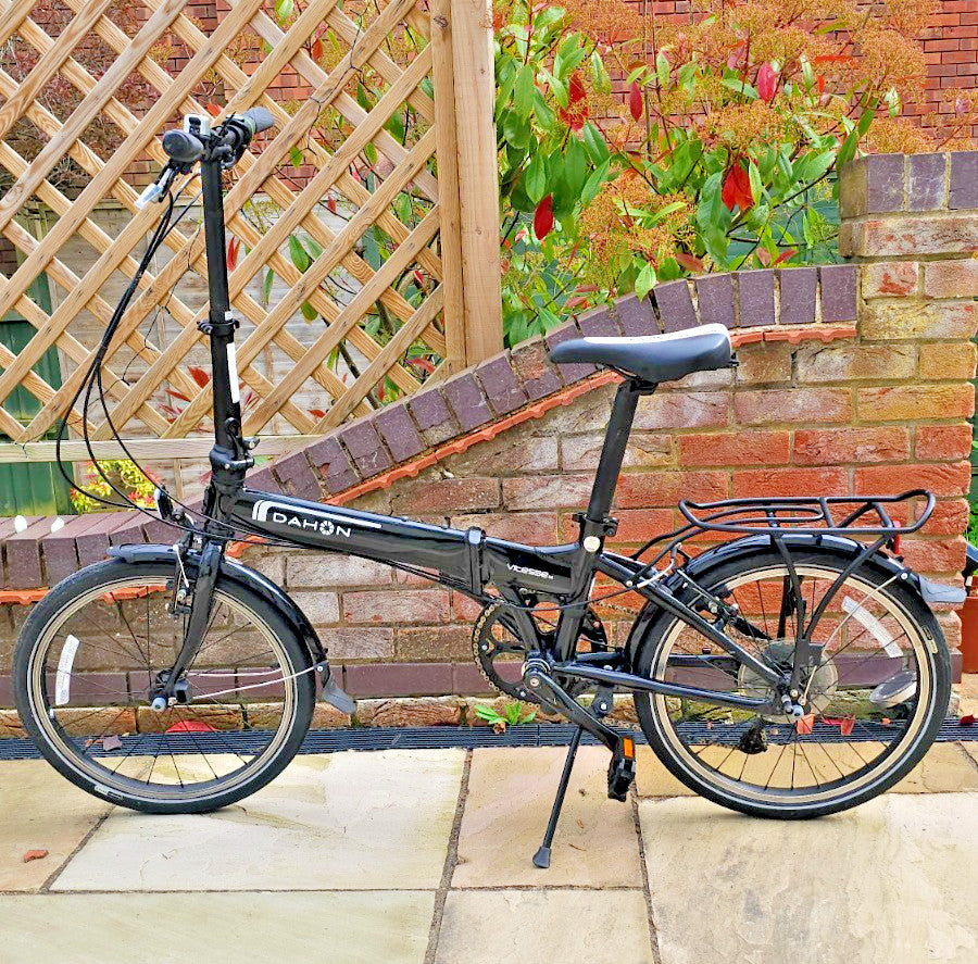 Dahon Vitesse D8 Folding Commuter Bike, Obsidian black - Pro-Serviced V.G.C