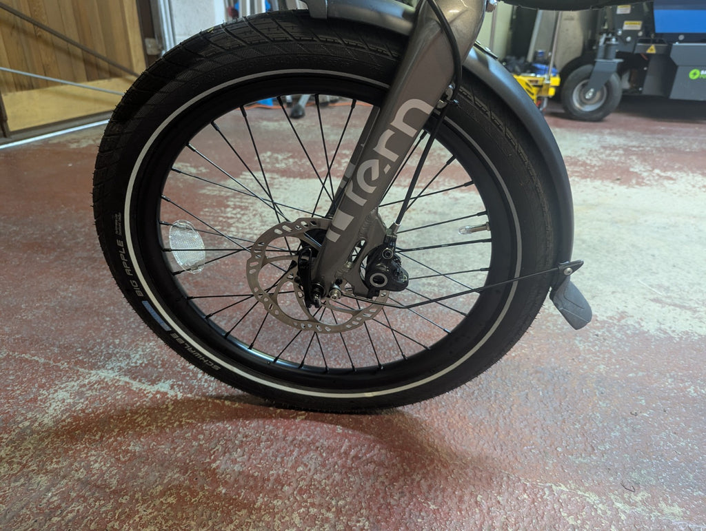 Tern Vektron S10 folding bike. Bosch Performance Line & Shimano Deore 10 gears