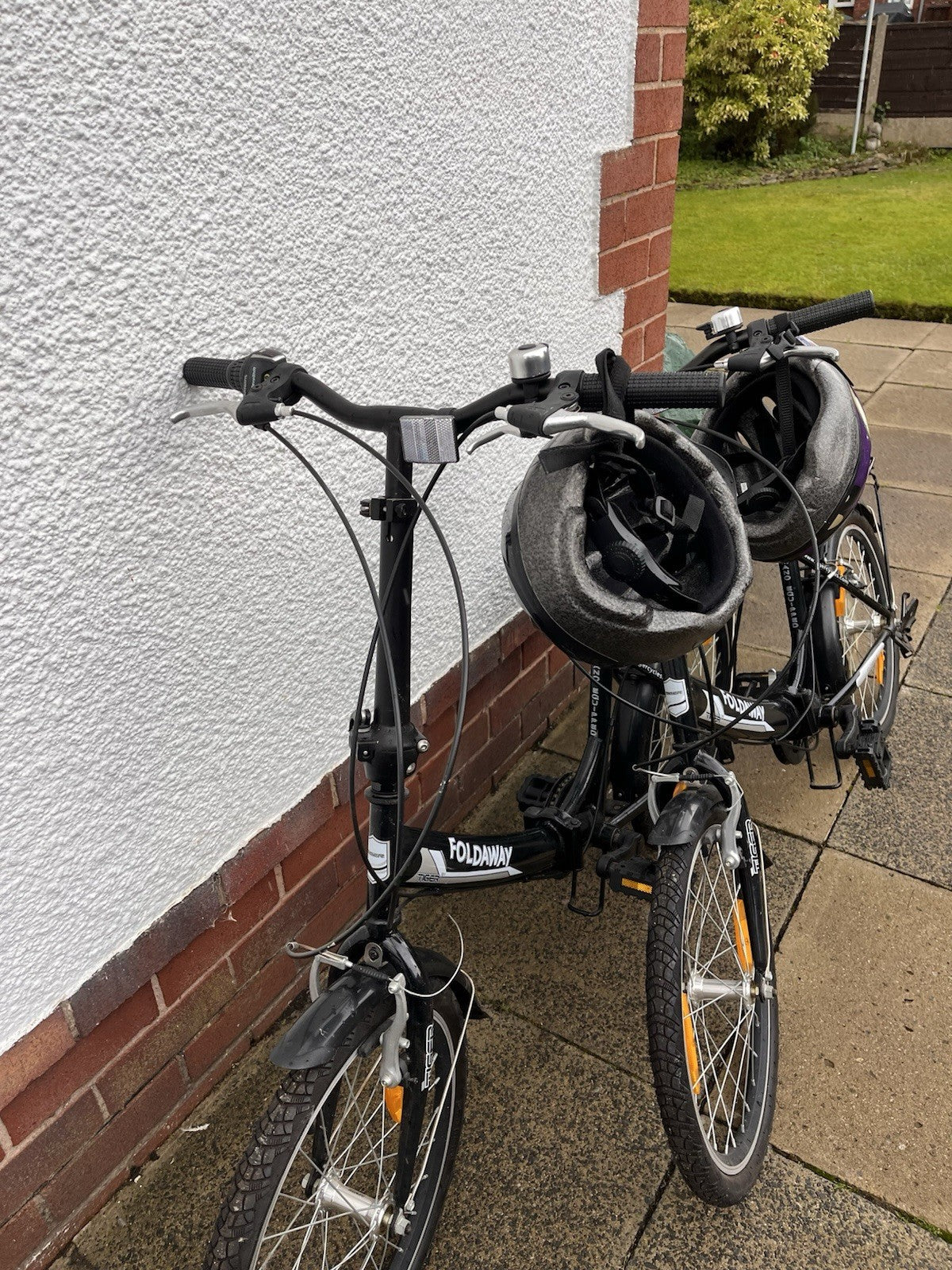 Pair of Foldaway Tiger Bikes Vintage Style