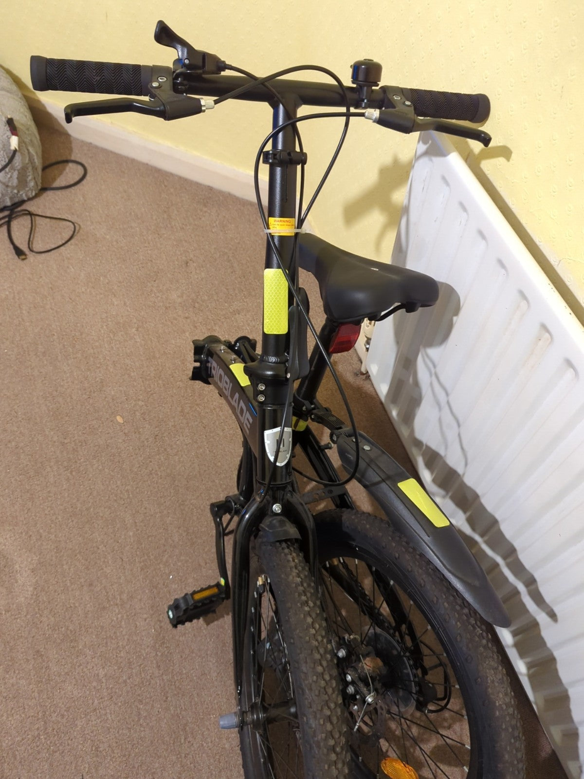 Trioblade 20” Folding Commuter Bike – Aluminum Frame, 7-Speed Shimano – USED