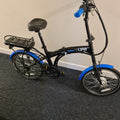 elife Infusion Power Assisted Folding Bike 153cm × 30cm x 94cm L/ W/H Used Once