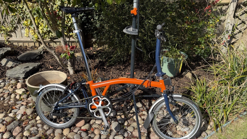 Brompton Folding Bike 6 Speed S line Great Condition Used Very Little