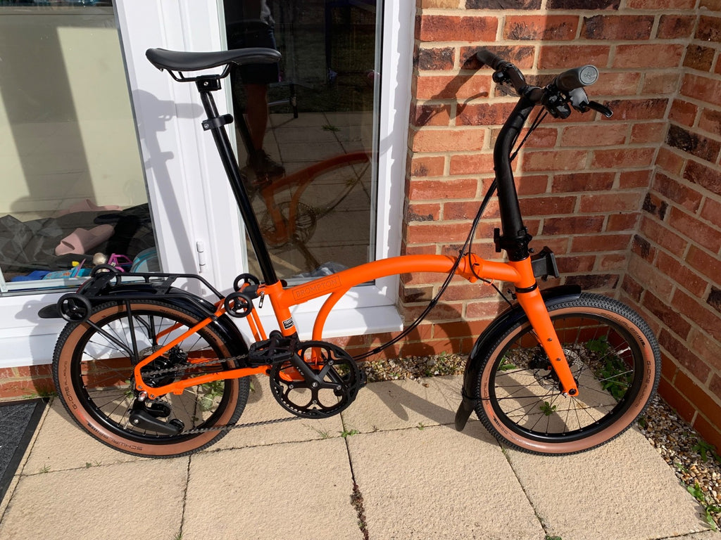 Brompton G-Line Large - adventure orange