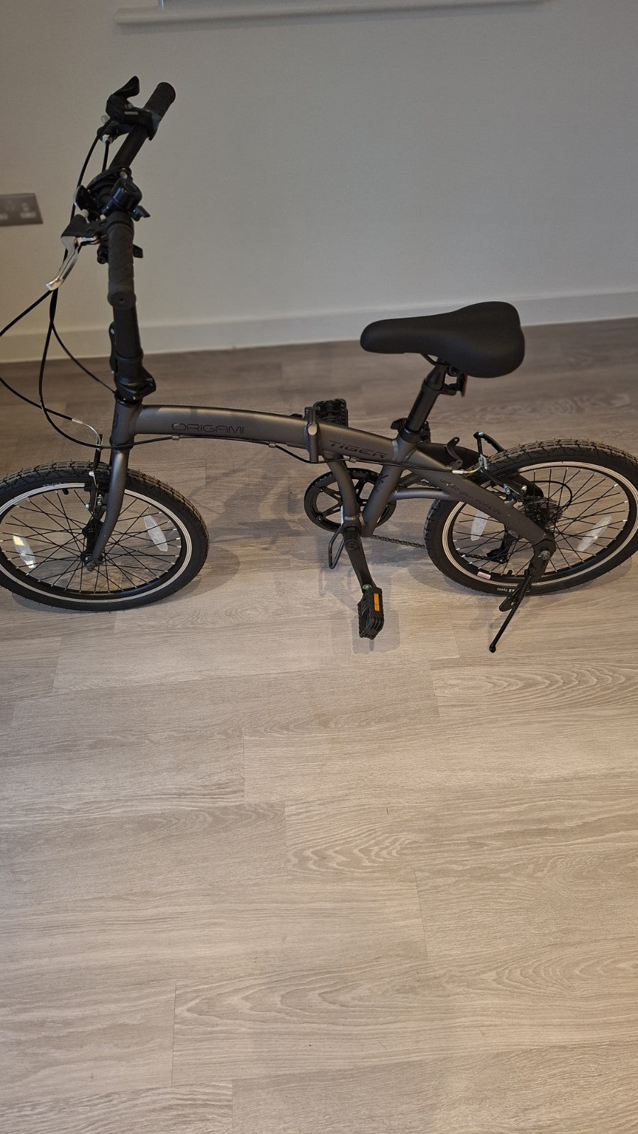 Tiger Origami 20 Inch LightWeight Folding Bike 6 Speed