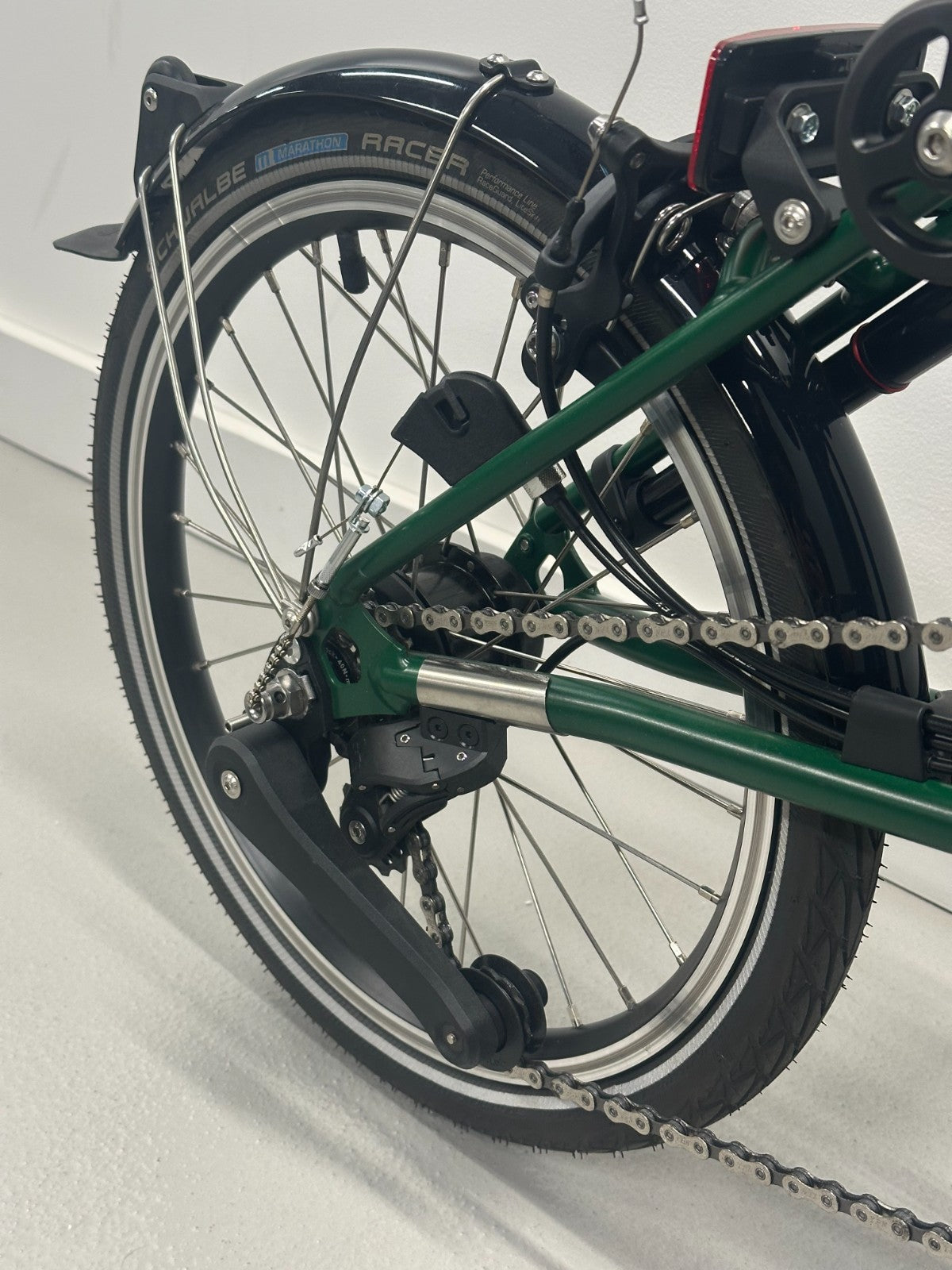 Brompton C Line - Classic Racing Green - 12 Speed - comes with Brompton Pump