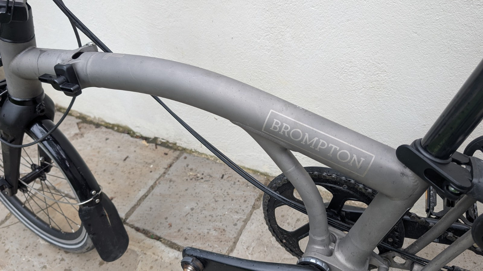 Brompton T-Line Titanium 4-Speed Folding Bicycle