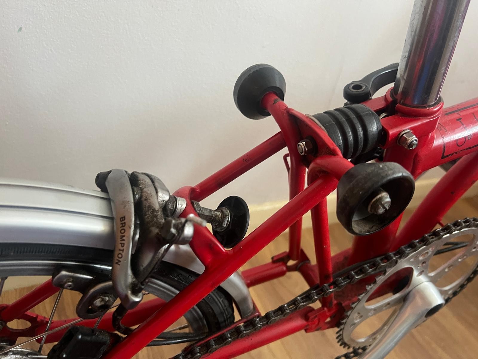Brompton C Line M3L (3 Speed)  folding bicycle - Black