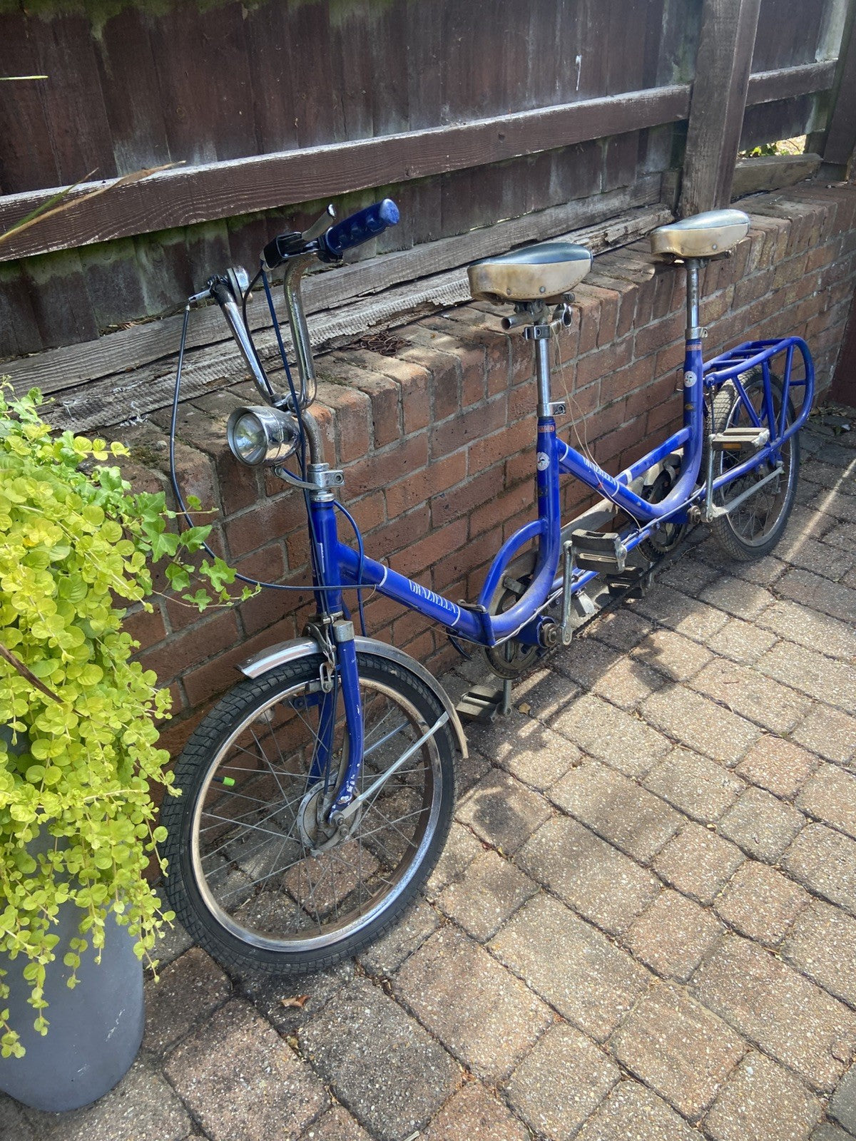 2 x Carnielli Graziella Tandem Folding Bike - 20" wheels Sturmey-Archer 3 speed