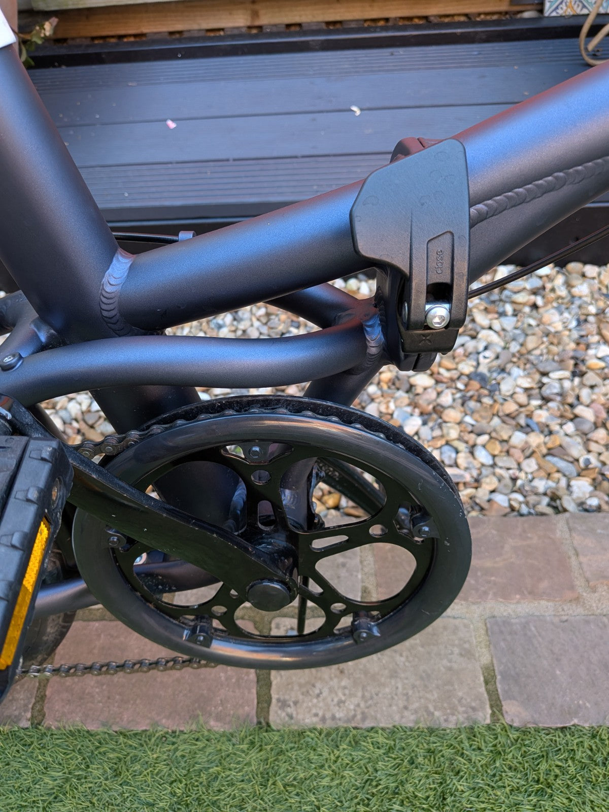 BTWIN Tilt 500 Folding Bike 20-inch Blue Great Condition