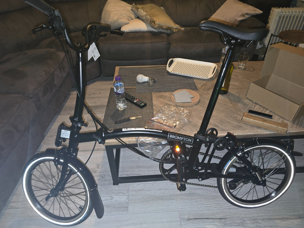 Brompton 2026 C Line - 12 Speed - Matt Black 2026 - Medium