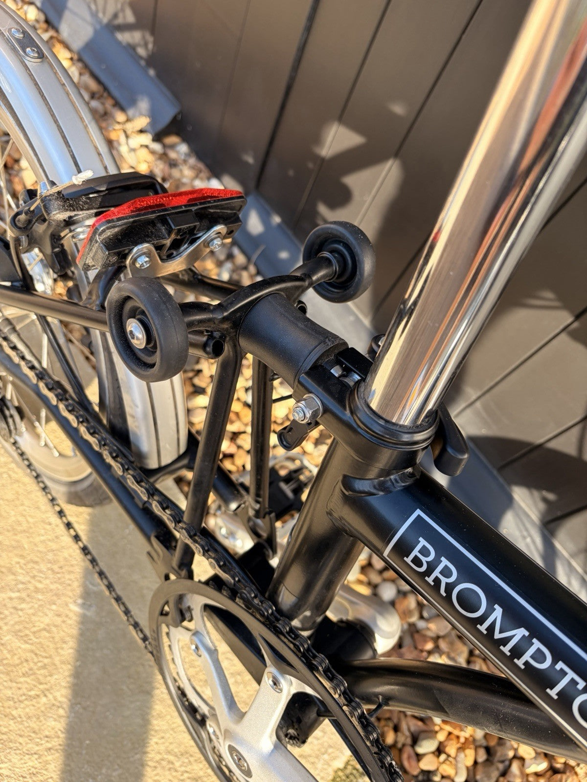 Brompton 6-speed Black Folding Bike late 2021