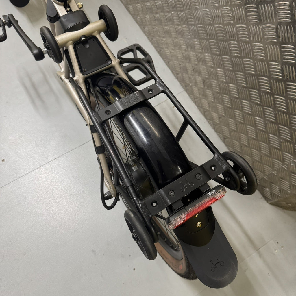 Brompton G Line 4 Speed Traildust White Folding Bike