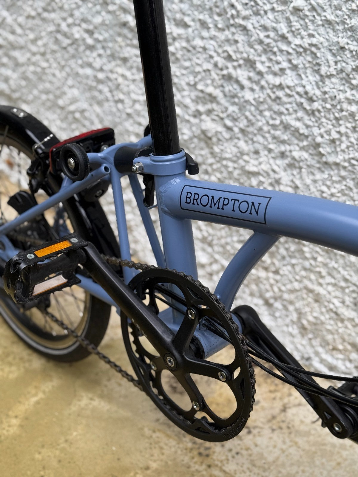 Brompton C Line Explore 6 Speed High Handlebar Cloud Blue