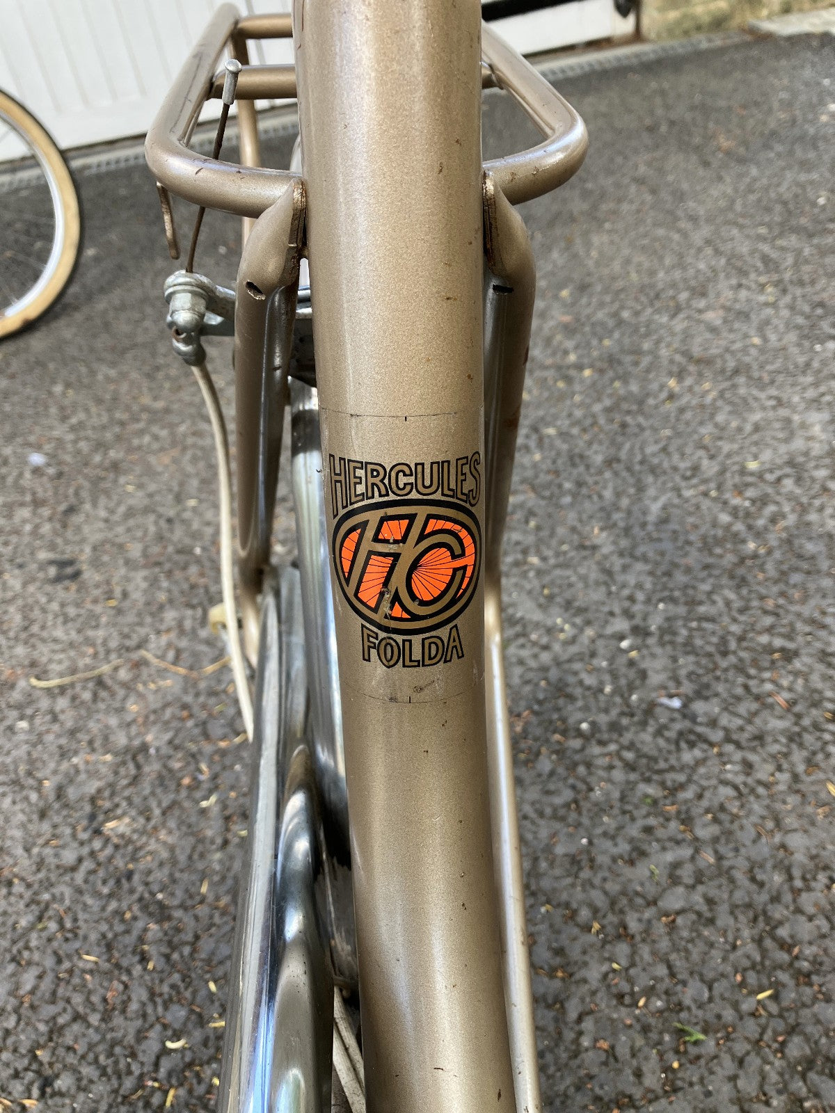 2x Hercules of Nottingham England Folda Folding Bicycles c1970's