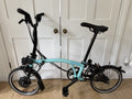 Brompton M6L Electric City Turkish Green 2021 - Used Twice