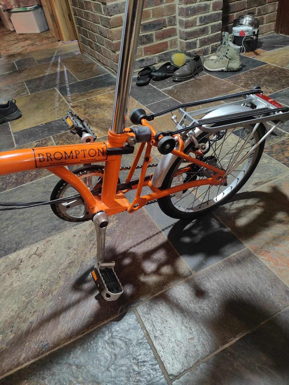 brompton folding bike 6 speed