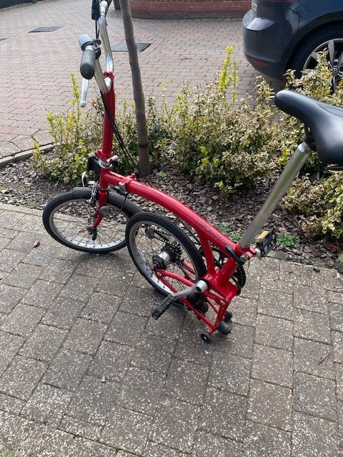 Brompton folding bike 3 speed