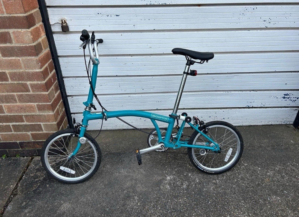 Brompton B75 16" Folding Bike - Blue