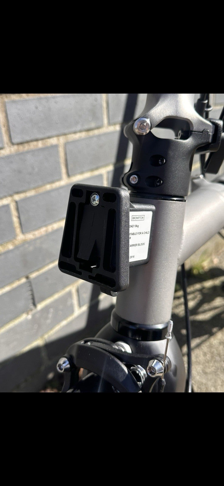 Brompton T Line, 4 Speed, First Edition, Titanium and Carbon, Folding Bike