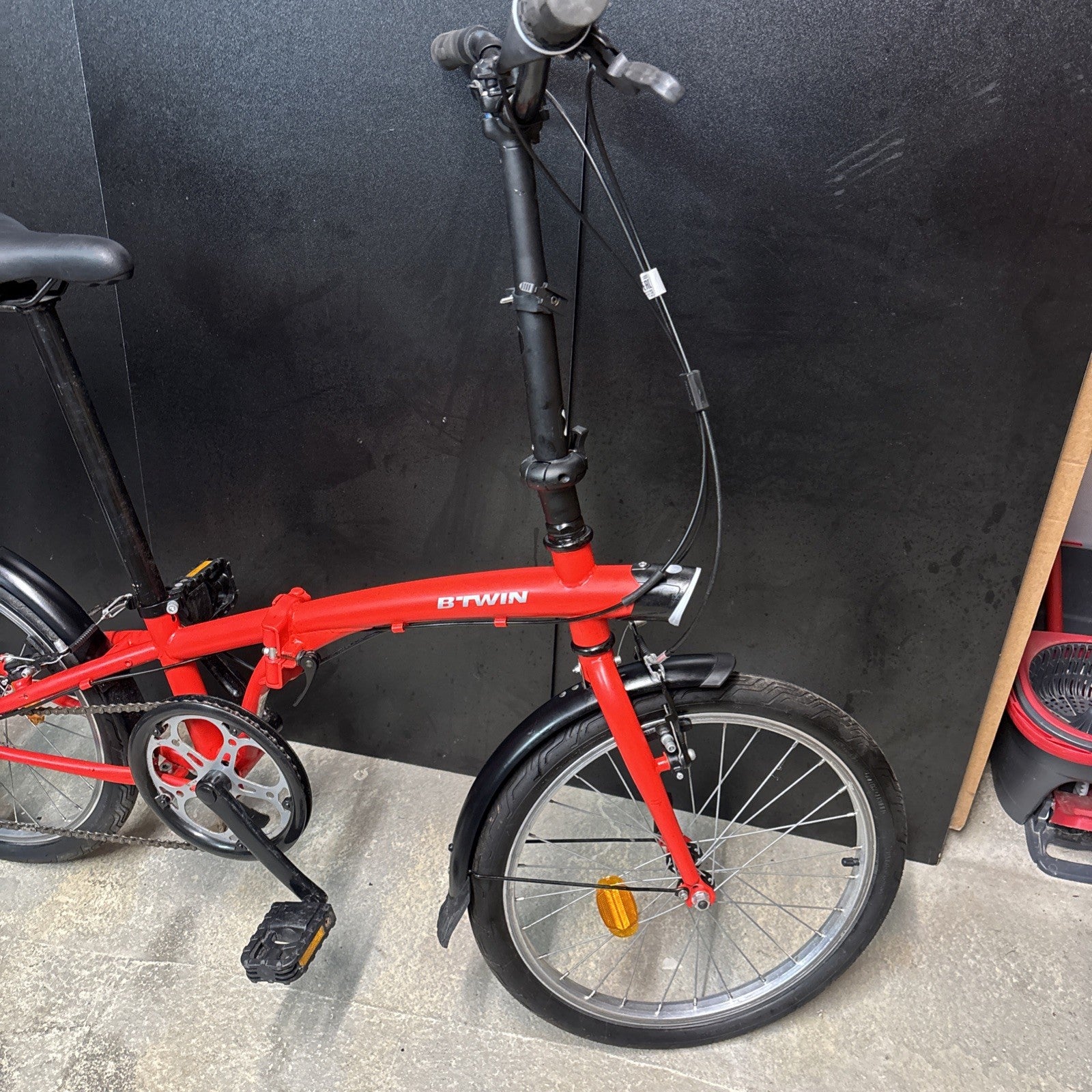 BTWIN Tilt 120 Folding Bicycle 6-Speed