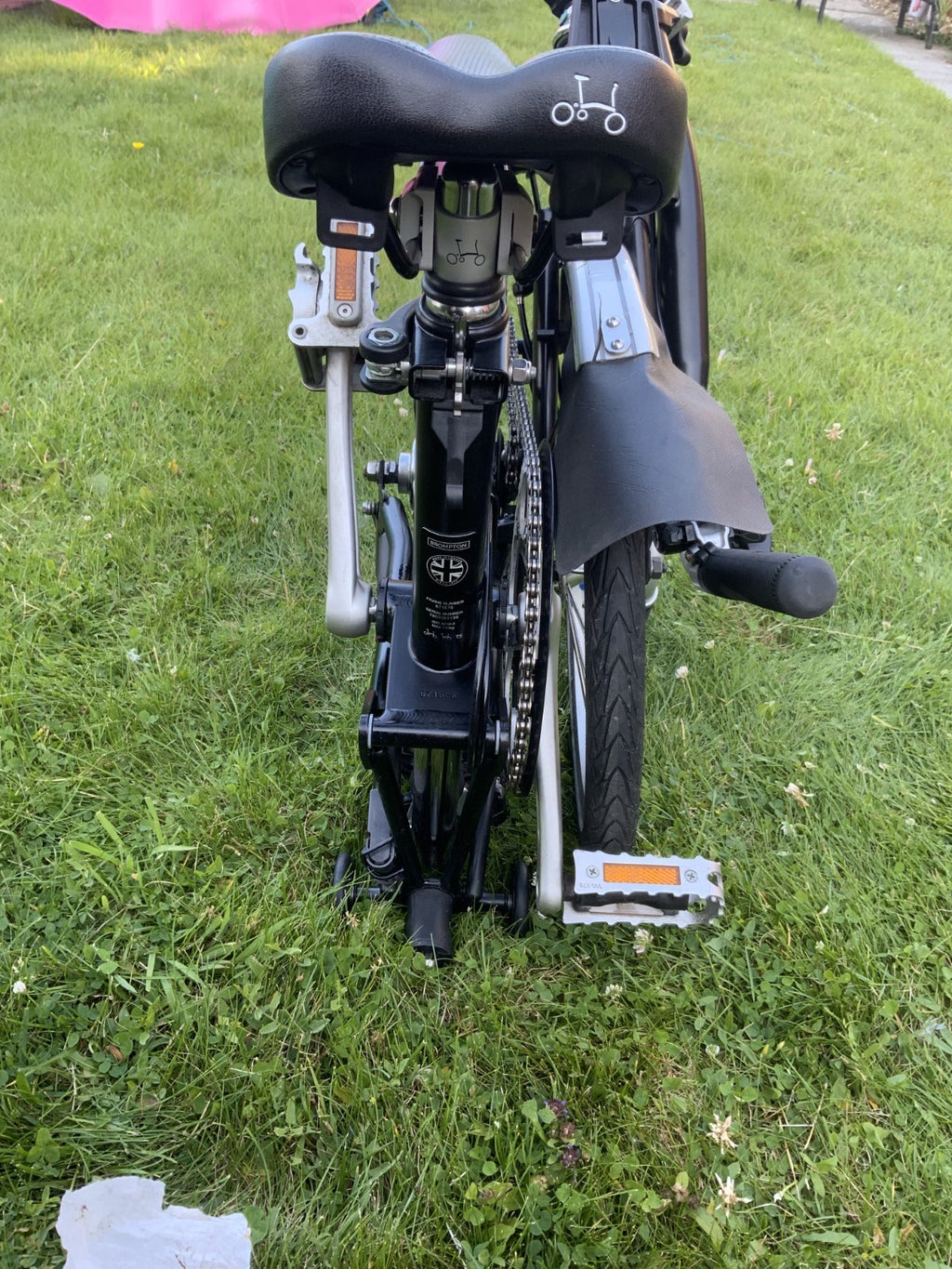 Brompton 2019 M3L folding bike - with lights