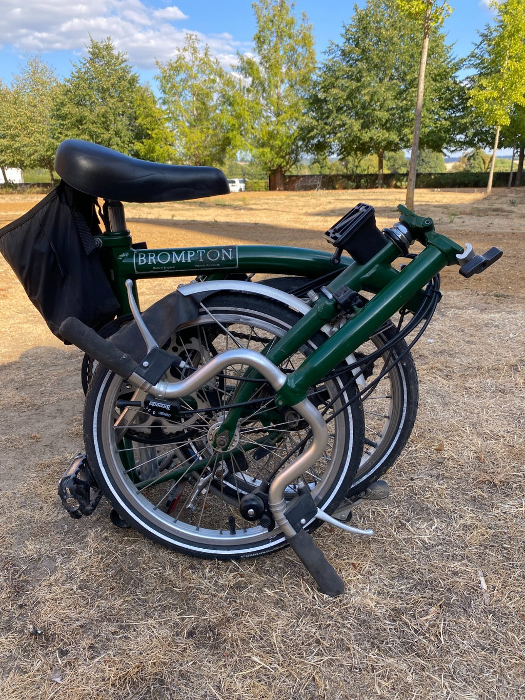 Brompton B75 16" Folding Bike - Green