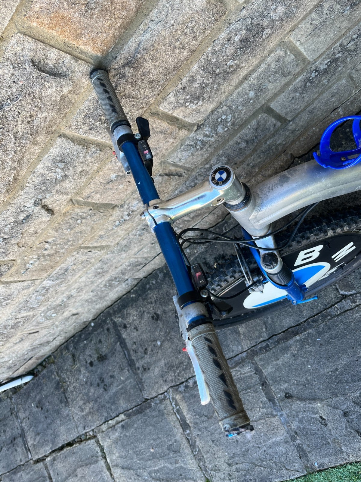 BMW Q3.S FOLDING MOUNTAIN BIKE - DEORE SHIMANO GEARS, MAGURA BRAKES - RARE BIKE