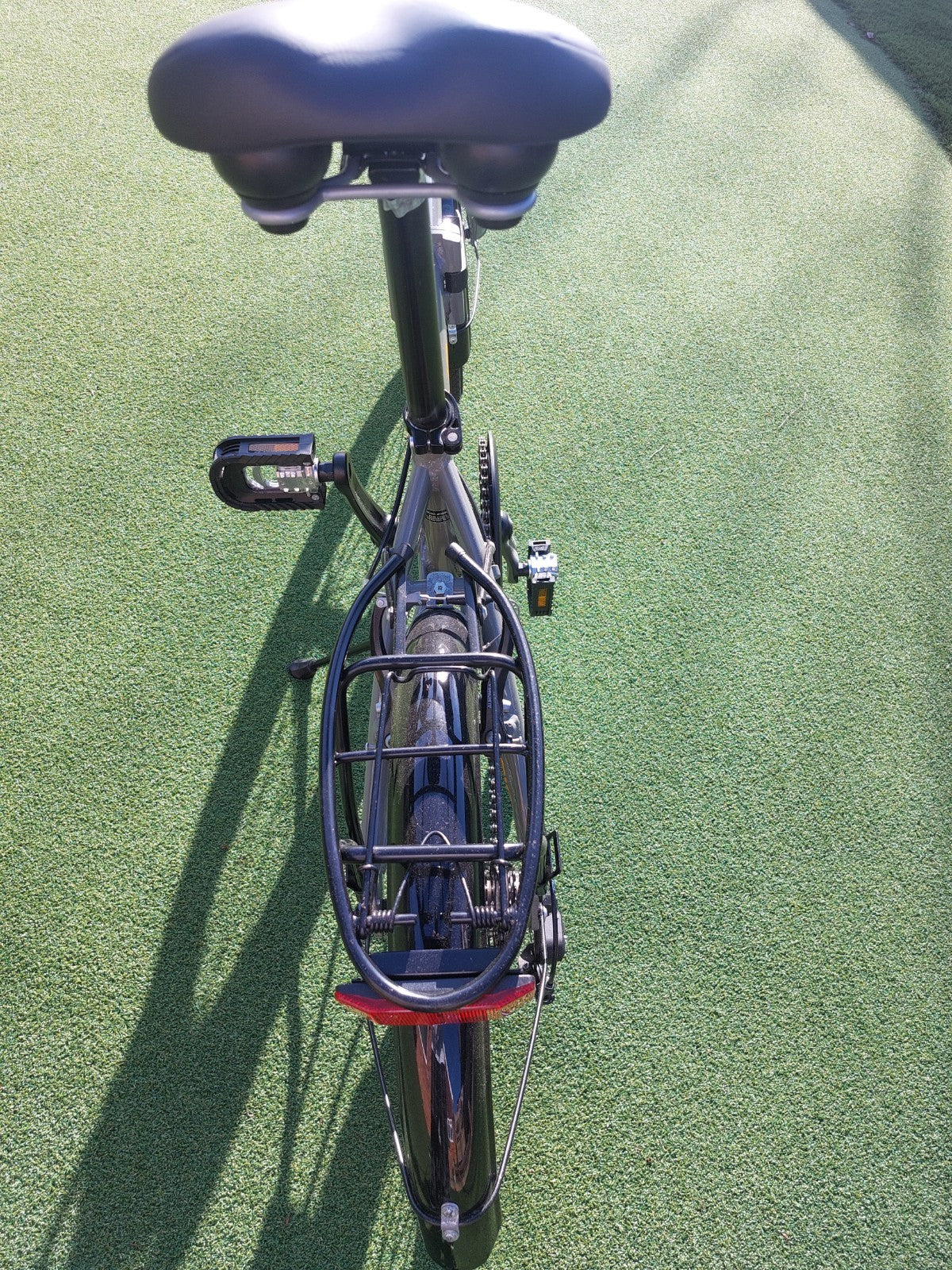 Raleigh Evo 2 Folding Bike 7-Speed Shimano Gears Grey Excellent Condition