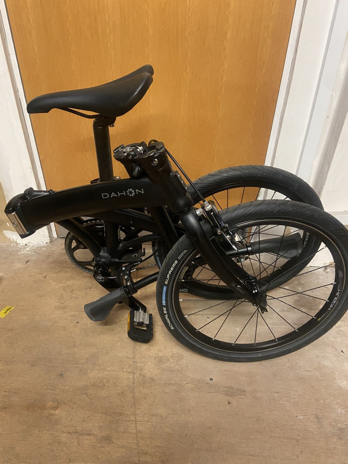 Dahon Mu Uno Black Folding Bike Single Speed Coaster Brake 9kg  VGC