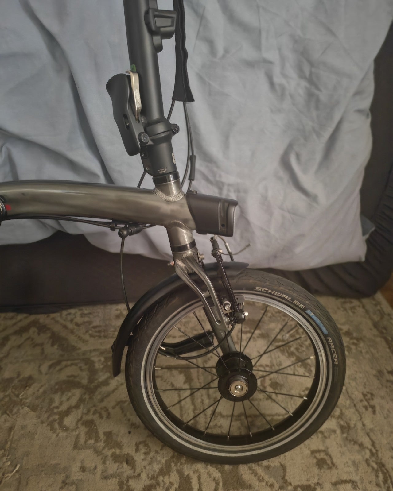 Btwin - Compact Folding Bike lite 1 Second Aluminium Cycle