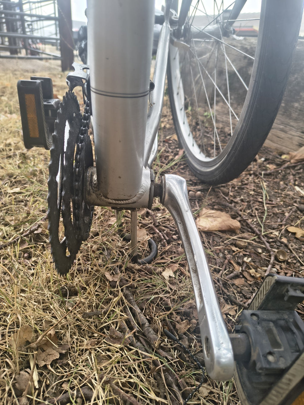 Dahon Espresso 7005 Folding Bike Wheel 26-inch Silver Aluminum Frame