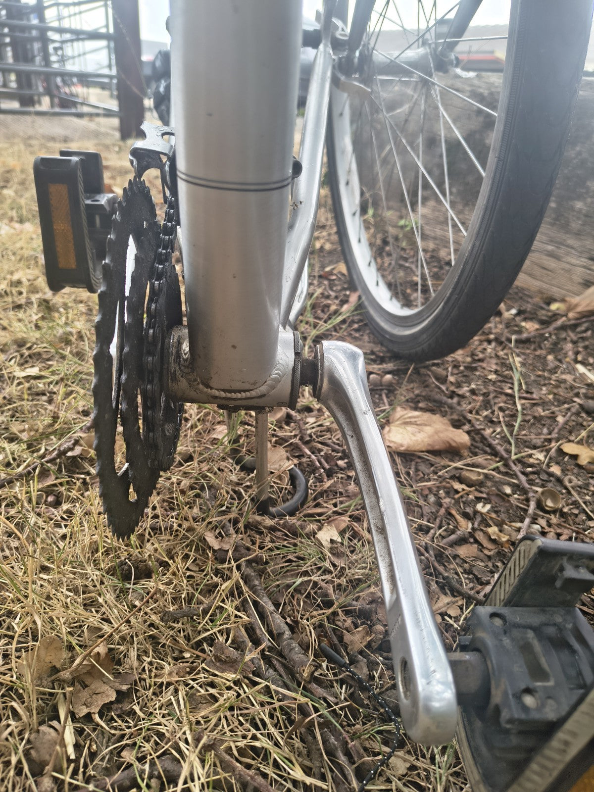 Dahon Espresso 7005 Folding Bike Wheel 26-inch Silver Aluminum Frame