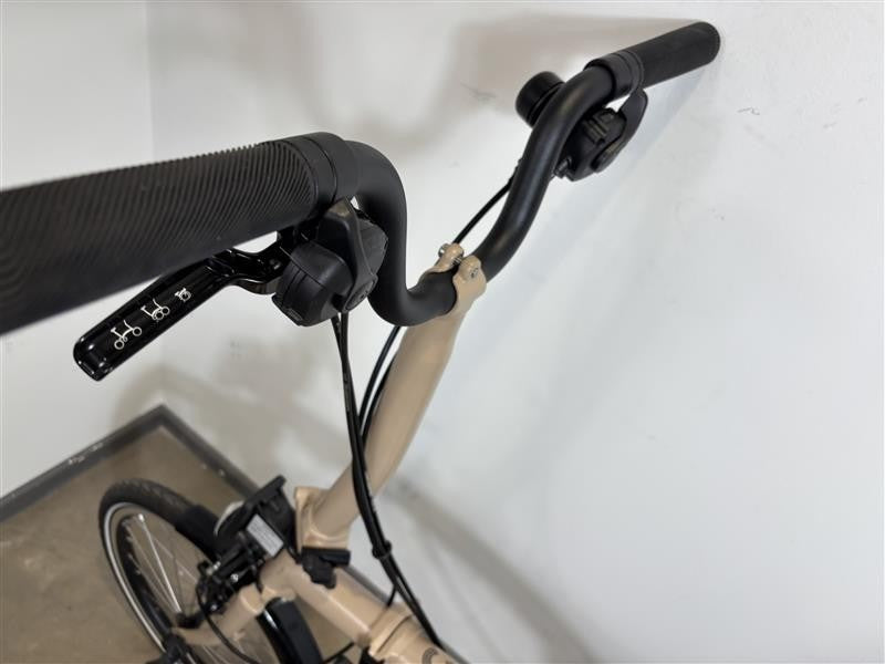 Brompton C Line 6 Speed 2024 Mid Handlebar Folding Bike - Dune Sand