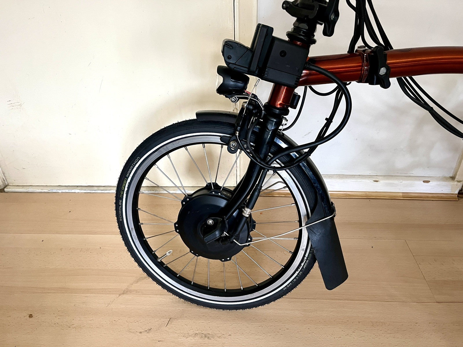 Brompton C Line 6 Speed, Flame Lacquer, One size