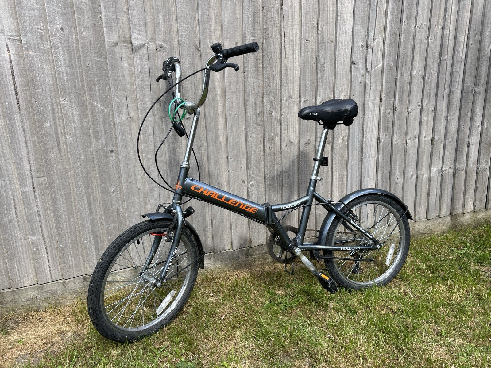 Challenge Holborn Folding Bike - Grey/Orange