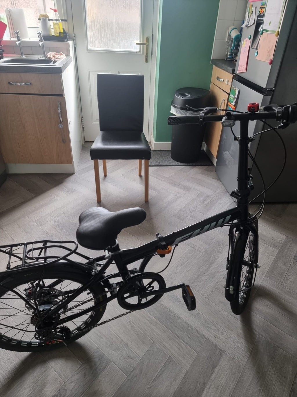 Folding Bicycle 20 Inch Bikes for Adults 7-Speed Variable Foldable City Bicycle