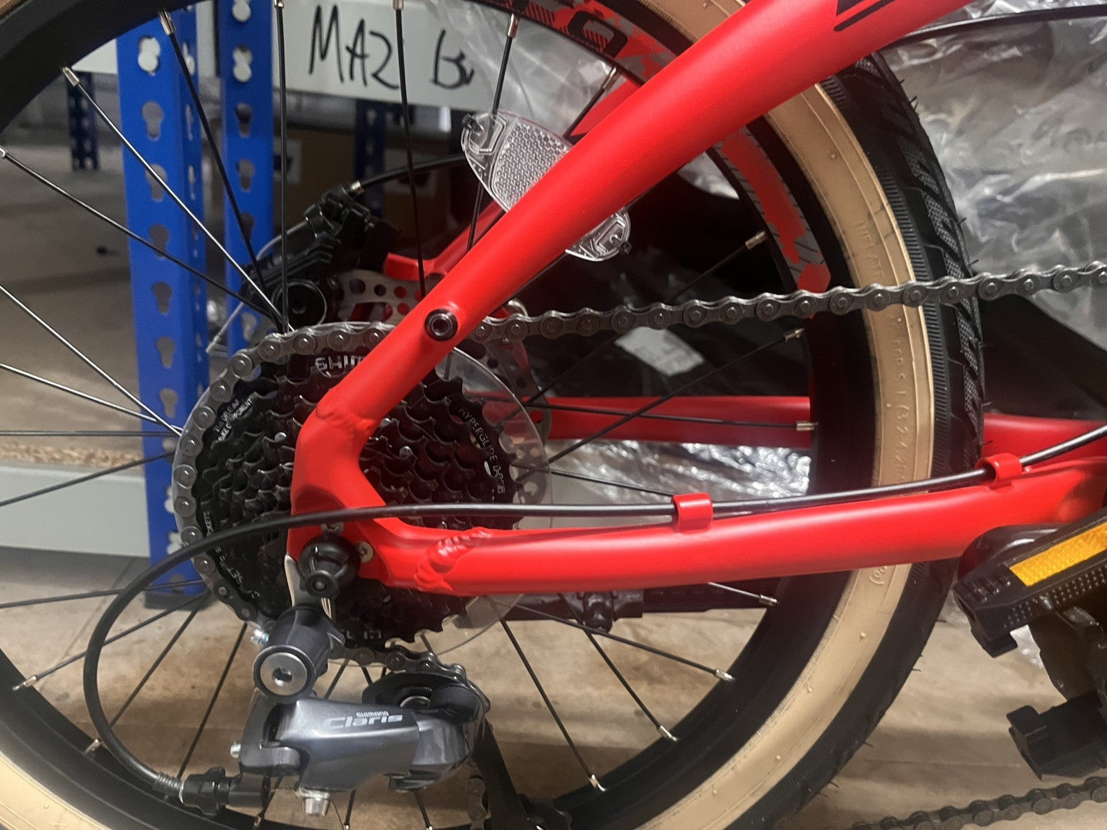 Carrera Intercity Disc 8-Speed Folding excellent condition
