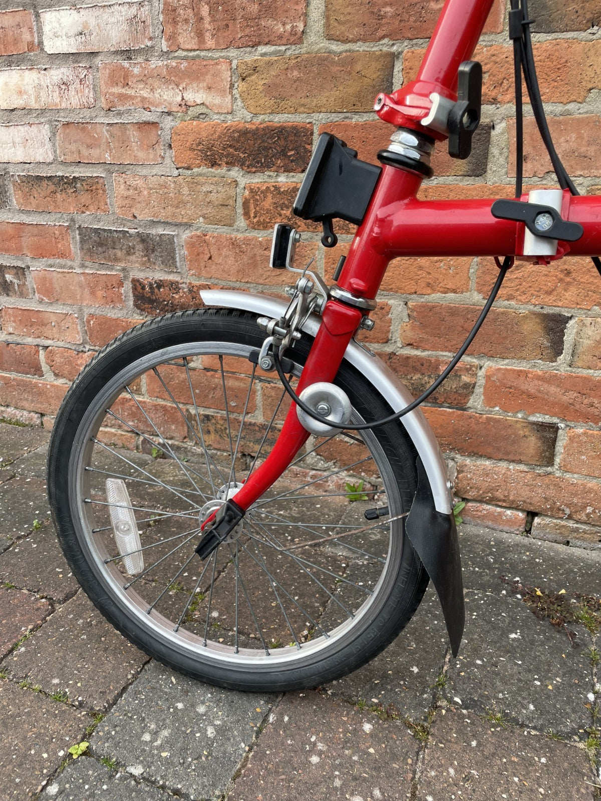 Brompton M3L Mk3 Folding Bike – April 2004 – Low Mileage – Good Condition - Red